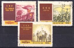 Korea-Nord 1972  Schriften von Kim II Sung