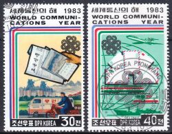 Korea-Nord 1983  Weltkommunikationsjahr