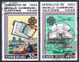 Korea-Nord 1983  Weltkommunikationsjahr