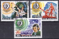 Korea-Nord 1985  Internationales Jahr der Jugend