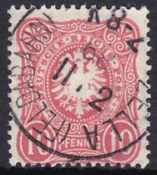 1880  Freimarke: Reichsadler im Oval