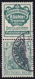 1905  Freimarken Germania - Friedensdruck