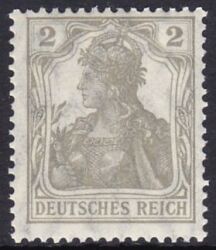 1918  Freimarke: Germania mit weißem Friedensgummi
