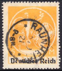 1920  Freimarke von Bayern mit Aufdruck