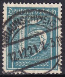 1921  Freimarke: Ziffern Wz. 1