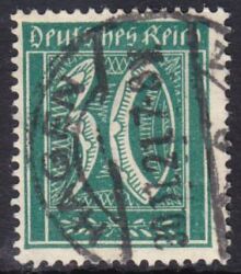 1921  Freimarke: Ziffern Wz. 1