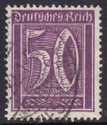 1921  Freimarke: Ziffern Wz. 1