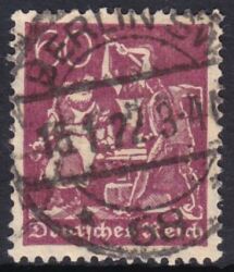 1921  Freimarke: Schmied Wz. 1