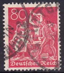 1921  Freimarke: Schmied Wz. 1