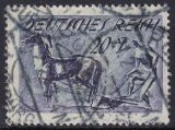 1921  Freimarke: Pflüger Wz. 1