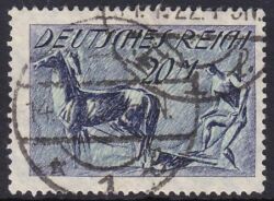 1921  Freimarke: Pflüger Wz. 1