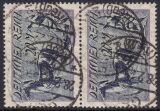 1921  Freimarke: Pflüger Wz. 1