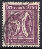 1921  Freimarke: Ziffern Wz. 2