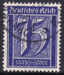 1921  Freimarke: Ziffern Wz. 2