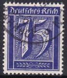 1921  Freimarke: Ziffern Wz. 2