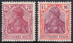 1922  Freimarken: Germania