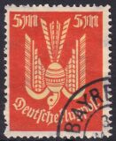 1922  Flugpostmarke: Holztaube