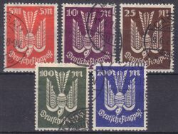 1923  Flugpostmarken: Holztaube