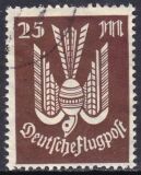 1923  Flugpostmarken: Holztaube