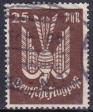 1923  Flugpostmarken: Holztaube