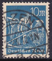 1922  Freimarke: Arbeiter