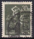 1922  Freimarke: Arbeiter