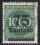 1923  Freimarke mit neuem Wertaufdruck