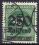 1923  Freimarke mit neuem Wertaufdruck
