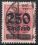 1923  Freimarke mit neuem Wertaufdruck