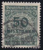 1923  Freimarke: Wertangabe im Kreis mit Rosettenmuster A