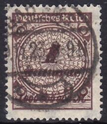 1923  Freimarke: Wertangabe im Kreis mit Rosettenmuster A