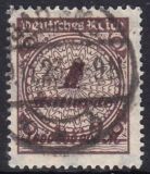 1923  Freimarke: Wertangabe im Kreis mit Rosettenmuster A