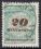 1923  Freimarke: Wertangabe im Kreis mit Rosettenmuster A