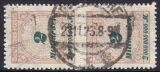 1923  Freimarke: Wertangabe im Kreis mit Rosettenmuster B