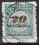 1923  Freimarke: Wertangabe im Kreis mit Rosettenmuster B