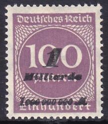 1923  Freimarke: Ziffer im Kreis
