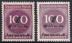 1923  Freimarke: Ziffer im Kreis