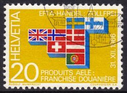 1967  Flaggen der EFTA-Staaten