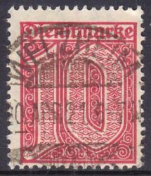 1920  Dienstmarke für alle Länder ohne Ablösungsziffer