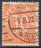 1920  Dienstmarke für Preußen mit...