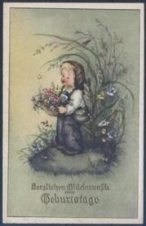Künstlerkarte - Lore Hummel - Zwerg
