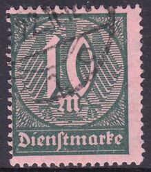 1921  Dienstmarke: Wertziffern