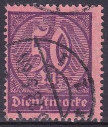 1922  Dienstmarke: Wertziffern