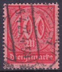 1922  Dienstmarke: Wertziffern
