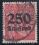 1923  Dienstmarke mit neuem Wertaufdruck