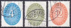 1927/33  Dienstmarken: Wertziffern im Oval