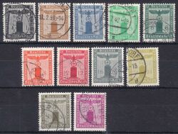 1938  Dienstmarken der Partei