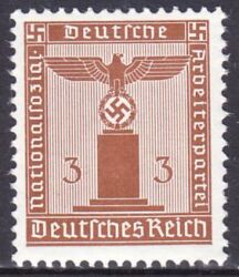 1942  Dienstmarke der Partei