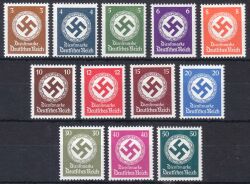 1942/44  Dienstmarken für Landes- u. Regierungsbehörden