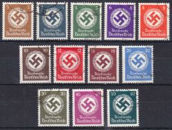 1942/44  Dienstmarken für Landes- u. Regierungsbehörden